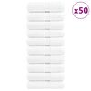 vidaXL Pr&eacute;miov&eacute; myc&iacute; ž&iacute;nky SOLUND 50 ks b&iacute;l&eacute; 15 x 21 cm 600 g/m&sup2;