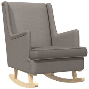 vidaXL Houpac&iacute; křeslo Taupe 62 x 80 x 85 cm textil