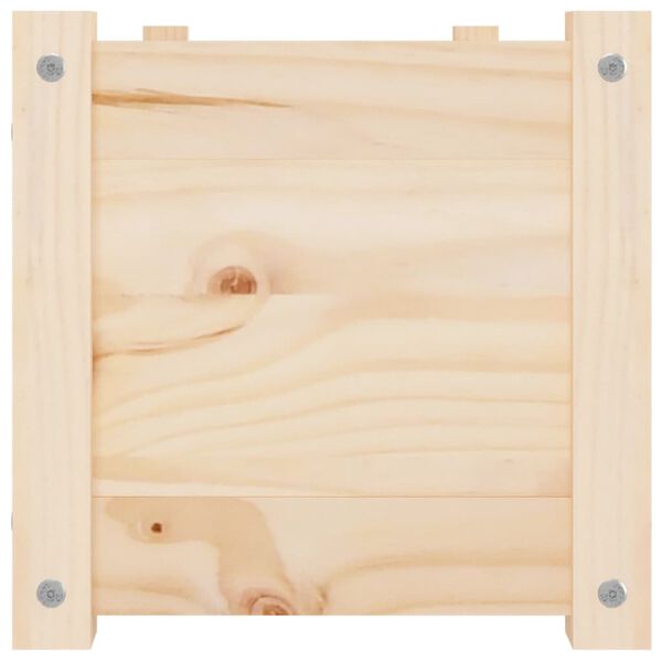 vidaXL Zahradní truhlík 100 x 31 x 31 cm masivní borovice