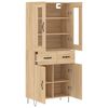 vidaXL Skř&iacute;ň highboard dub sonoma 69,5 x 34 x 180 cm kompozitn&iacute; dřevo