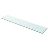 vidaXL Policov&aacute; deska sklo čir&eacute; 100x20 cm
