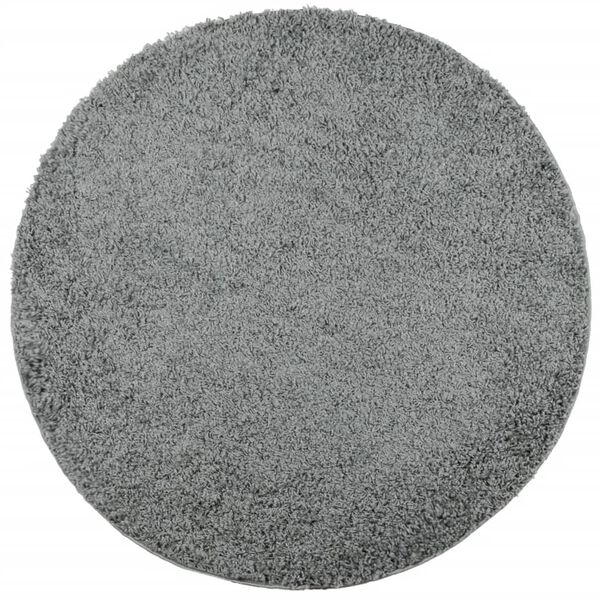 vidaXL Koberec PAMPLONA s vysok&yacute;m vlasem modern&iacute; zelen&yacute; &Oslash; 200 cm