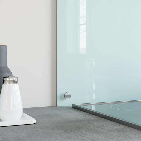 vidaXL Kuchyňsk&yacute; panel ml&eacute;čn&yacute; 80 x 50 cm tvrzen&eacute; sklo