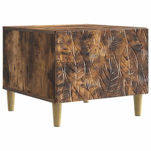 vidaXL Konferenčn&iacute; stolek Kouřov&yacute; dub 50 x 49 x 40 cm Kompozitn&iacute; dřevo