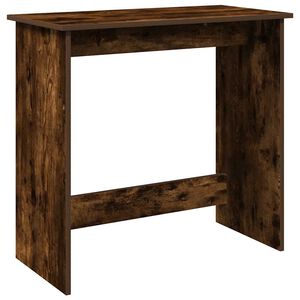 vidaXL Psac&iacute; stůl kouřov&yacute; dub 80 x 40 x 75 cm kompozitn&iacute; dřevo