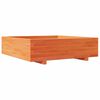 vidaXL Zahradn&iacute; truhl&iacute;k voskově hněd&yacute; 90x90x26,5 cm masivn&iacute; borovice