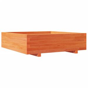 vidaXL Zahradn&iacute; truhl&iacute;k voskově hněd&yacute; 90x90x26,5 cm masivn&iacute; borovice