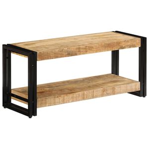 vidaXL TV stolek 90 x 30 x 40 cm masivn&iacute; mangovn&iacute;kov&eacute; dřevo