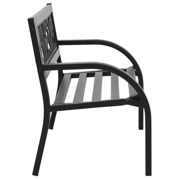 vidaXL Dětská zahradní lavice 86 cm ocel