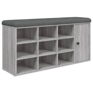 vidaXL Lavice s botn&iacute;kem &scaron;ed&aacute; sonoma 102 x 32 x 50 cm kompozitn&iacute; dřevo