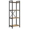 vidaXL Knihovna 40 x 30 x 119 cm Kompozitn&iacute; dřevo Artisanov&yacute; dub