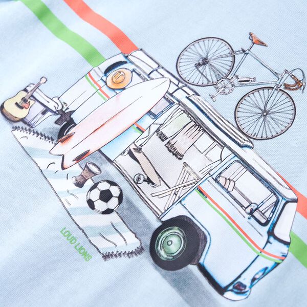 Dětské tričko světle modré 92