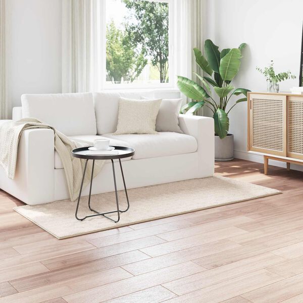 vidaXL Kusov&eacute; koberce Obd&eacute;ln&iacute;kov&yacute; SIROLO B&eacute;žov&aacute; 200 x 80 cm Polyester