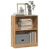 vidaXL Knihovna dub artisan 60 x 24 x 76 cm kompozitn&iacute; dřevo
