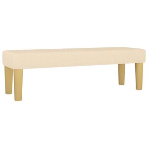 vidaXL Lavice kr&eacute;mov&aacute; 100x30x30 cm textil
