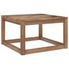 vidaXL Zahradn&iacute; stůl z palet hněd&yacute; 60x60x36,5 cm impregnovan&aacute; borovice