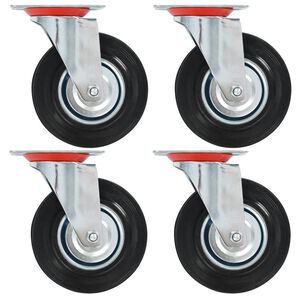 vidaXL Otočn&aacute; kolečka 4 ks 125 mm