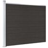 vidaXL Plotov&yacute; d&iacute;lec WPC 175 x 146 cm čern&yacute;