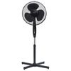 vidaXL Stojanov&yacute; ventil&aacute;tor &Phi; 40 cm 120 cm čern&yacute;