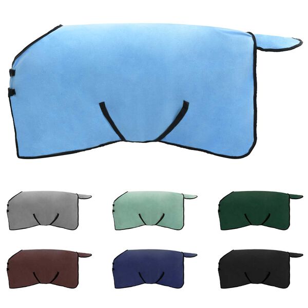 vidaXL Deka pro koně K &uacute;pln&eacute;mu akvamar&iacute;nu Polyester