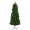 vidaXL Uměl&yacute; v&aacute;nočn&iacute; stromek s realistick&yacute;m jehlič&iacute;m 240 cm zelen&yacute;