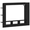 vidaXL Televizn&iacute; skř&iacute;ň 152 x 22 x 113 cm Čern&yacute; dub Kompozitn&iacute; dřevo