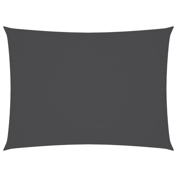 vidaXL Stínící plachta oxfordská látka obdélníková 3x4,5 m antracitová