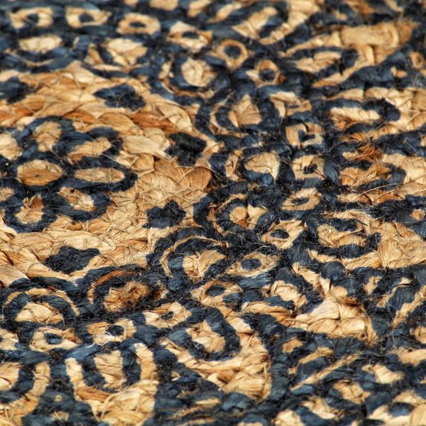 vidaXL Prost&iacute;r&aacute;n&iacute; 6 ks tmavě modr&eacute; 38 cm kulat&eacute; juta