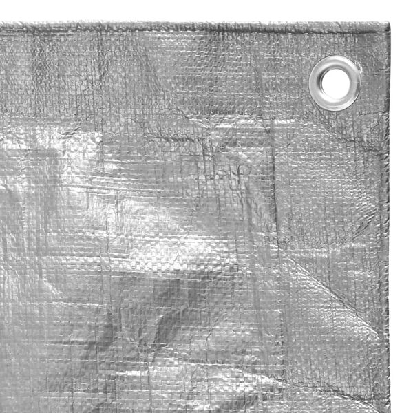 vidaXL Plachta 180 g/m&sup2; 3 x 6 m &scaron;ed&aacute; HDPE