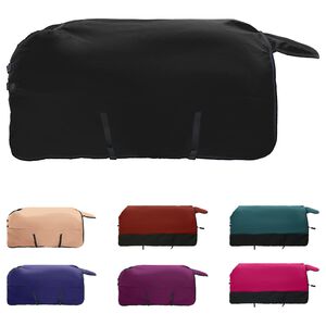 vidaXL Deka pro koně Tmavě zelen&aacute; a čern&aacute; 125 cm Polyester