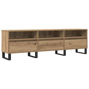 vidaXL TV skř&iacute;ňka dub artisan 150 x 30 x 44,5 cm kompozitn&iacute; dřevo