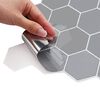 vidaXL Hexagon&aacute;ln&iacute; dlaždice 50 pcs &Scaron;ed&aacute; 30 x 30 cm Polyuretan a PET