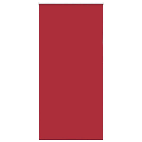 vidaXL Roleta zatemňovac&iacute; červen&aacute; &scaron;&iacute;řka l&aacute;tky 100,7 cm polyester
