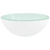 vidaXL Umyvadlo tvrzen&eacute; sklo 30 x 12 cm b&iacute;l&eacute;