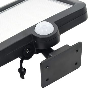vidaXL Solární lampa s čidlem pohybu LED světla bílá