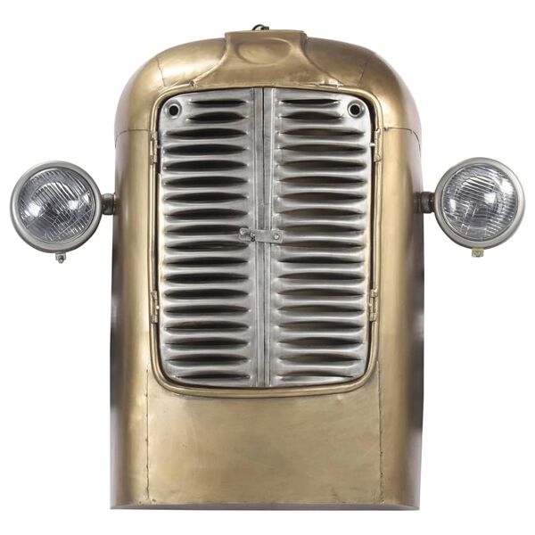 vidaXL N&aacute;stěnn&aacute; lampa Traktor železo