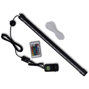 LED akvarijní lampa s bublinkami RGB 48 cm