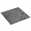vidaXL Samolepic&iacute; podlahov&aacute; prkna Čern&aacute; 30,5 x 30,5 cm 20 ks PVC