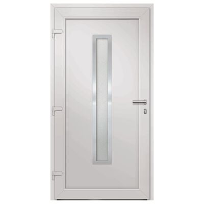vidaXL Vchodové dveře antracitové 108 x 200 cm