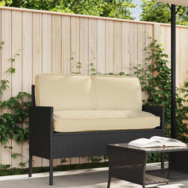 vidaXL Sada pol&scaron;t&aacute;řů 3 pcs B&eacute;žov&aacute; Oxford l&aacute;tka