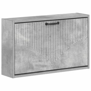 vidaXL N&aacute;stěnn&aacute; skř&iacute;ň na boty HOORN 71 x 17 x 43 cm Kompozitn&iacute; dřevo