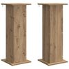 vidaXL Stojan na rostliny 2 ks Dub artisan 30,5 x 30 x 80,5 cm