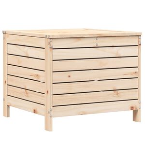vidaXL Zahradn&iacute; podnožka 62 x 63,5 x 53,5 cm masivn&iacute; borov&eacute; dřevo