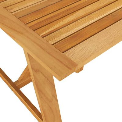 vidaXL Zahradní jídelní stůl 206 x 100 x 74 cm masivní akáciové dřevo