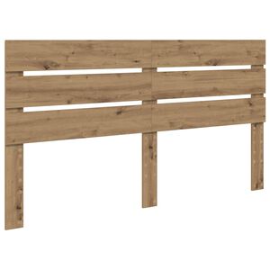 vidaXL Čelo postele Artisanov&yacute; dub Kompozitn&iacute; dřevo