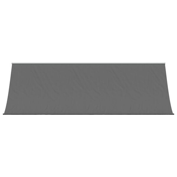 vidaXL Zatahovac&iacute; mark&yacute;za antracitov&aacute; 400 x 150 cm textil a ocel