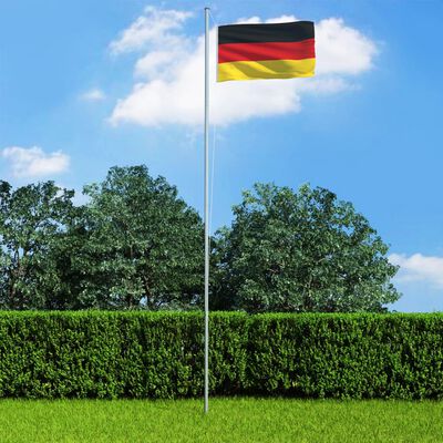 vidaXL Německá vlajka 90 x 150 cm