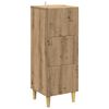 vidaXL Skř&iacute;ň se z&aacute;suvkami 33 x 34,5 x 90 cm Kompozitn&iacute; dřevo