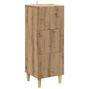 vidaXL Skř&iacute;ň se z&aacute;suvkami 33 x 34,5 x 90 cm Kompozitn&iacute; dřevo
