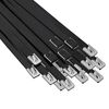vidaXL Kabelov&aacute; vazba 25 ks 7,9 x 250 mm Čern&aacute;